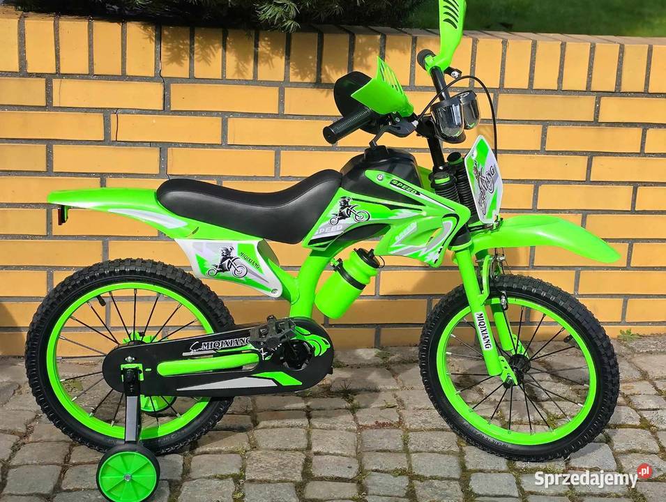 449 Rower 16 cross zielony Zabrze