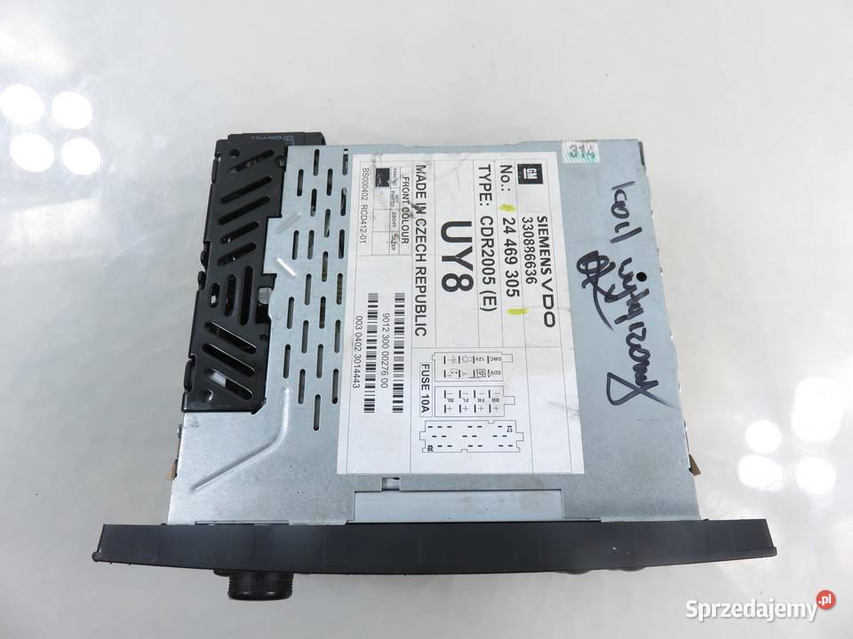 RADIO OPEL MERIVA A X03 24469305
