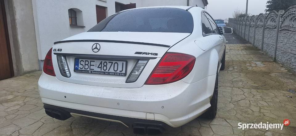 CL 63 AMG ZAMIANA 525 koni lift