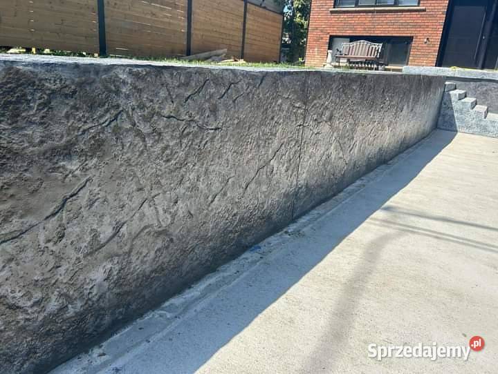 Beton stemplowany tarasy schody filary cokoly Pozostałe Gliwice