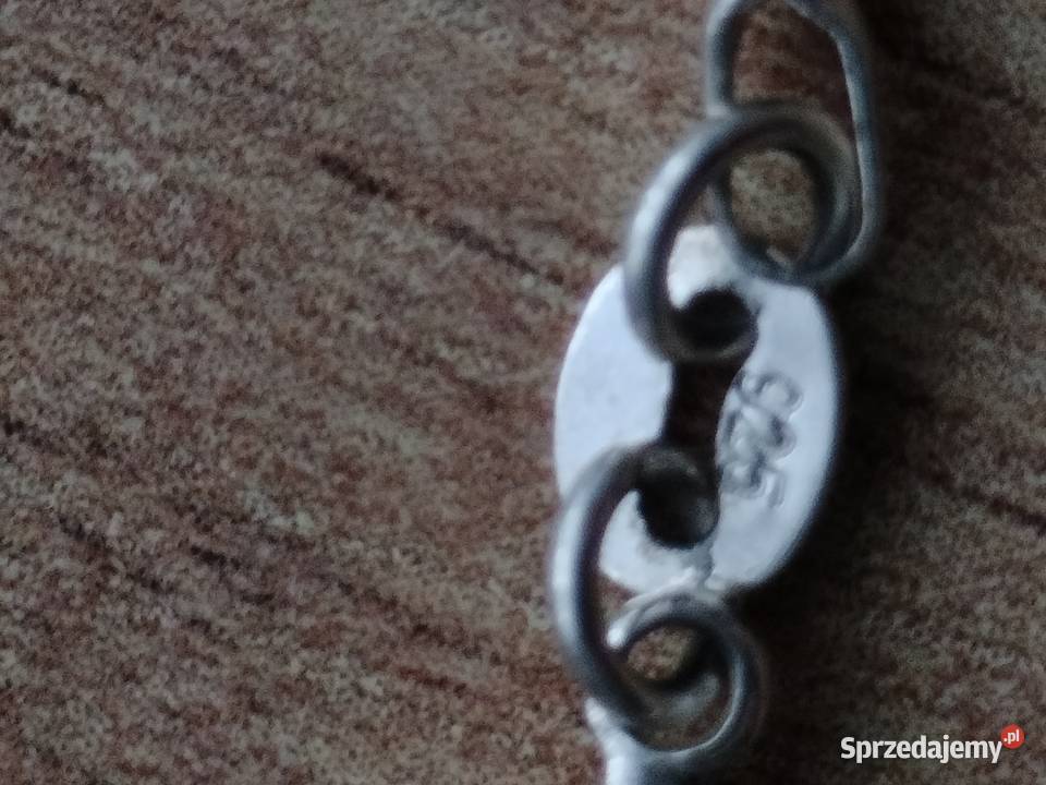 Srebrny łańcuszek z zawieszką pieska Moda i Styl Choszczno