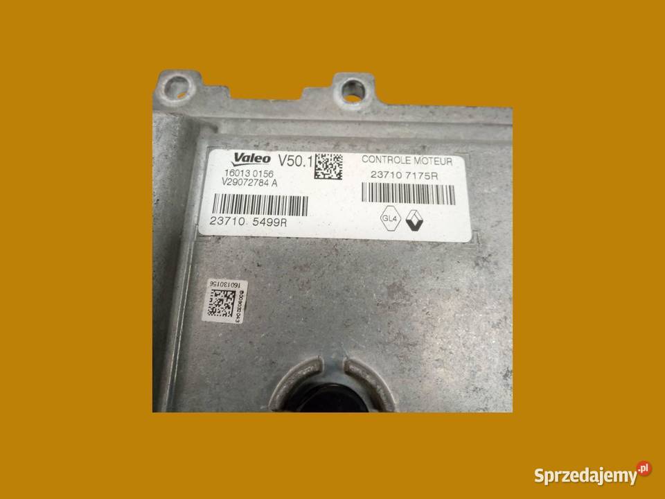 STEROWNIK SILNIKA 237105499R Renault Clio IV