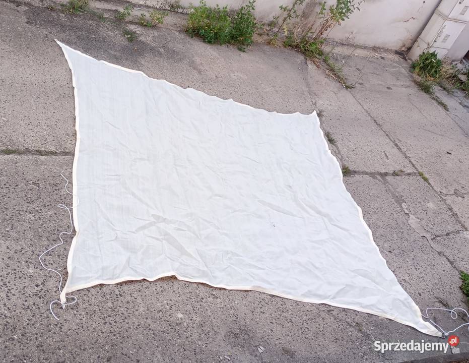 Żagiel przeciwsłoneczny 3mx3m beż lubuskie sprzedam