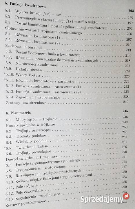 Matematyka 1 Podręcznik Wojciech Babiański Nowa Chełm
