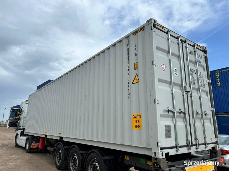 Kontener morski magazynowy budowlany 40 HC Łódź