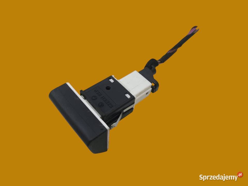 PRZEŁĄCZNIK AWARYJNYCH ORG 3T0953235D Skoda Panele sterowania, przełączniki sprzedam