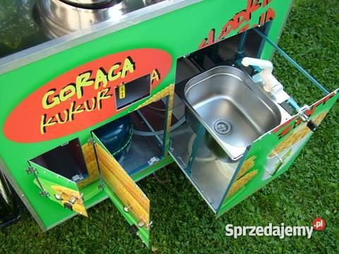 Wózek gastronomiczny kukurydza hotdog