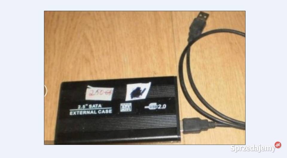 Dysk zewnętrzny przenośny 25 cala250gb