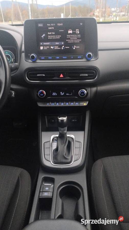 Hundai Kona Hybrid Automat 16 141 światła do jazdy dziennej sprzedam