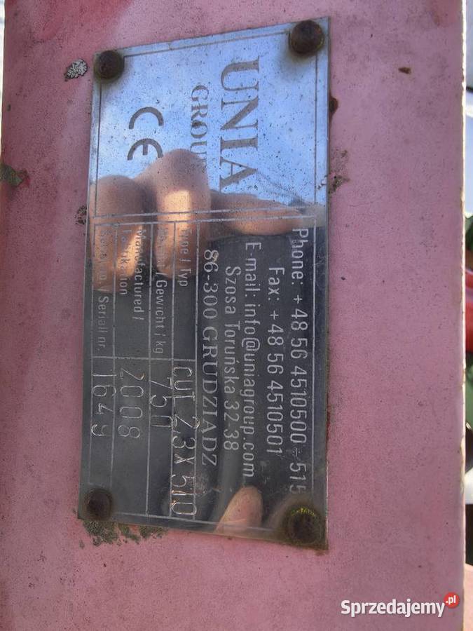 brona talerzowa talerzówka unia cut nieuszkodzony Bychawa sprzedam