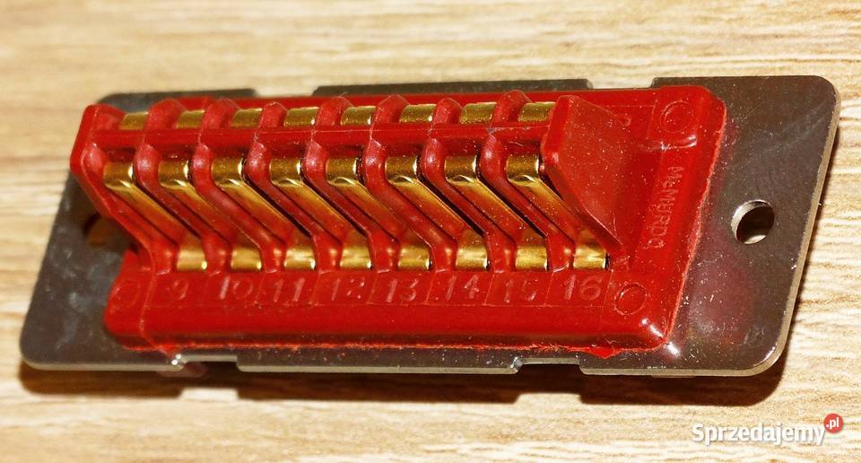 Złącze złocone wtyk RED RANGE PLUG RP 16 RNG Części i akcesoria Części i akcesoria Gliwice