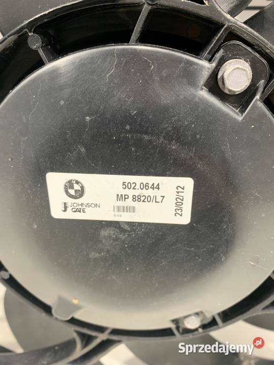 BMW F20 F22 F30 F31 F34 F36 WENTYLATOR CHŁODNICY osobowe