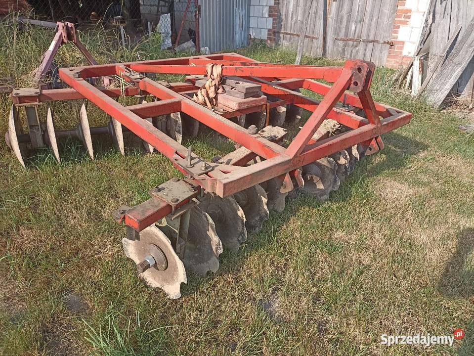 Brona talerzowa Bomet 27 metra 4x6 talerzy Sułowiec