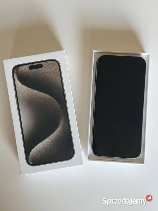 Syndyk sprzeda - telefon komórkowy iPhone 15 Pro 256 GB