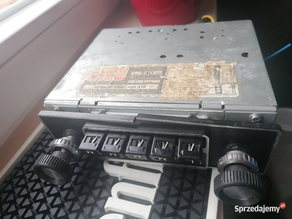 Stare radio samochodowe z lat 60tych Blaupunkt Sierakowice