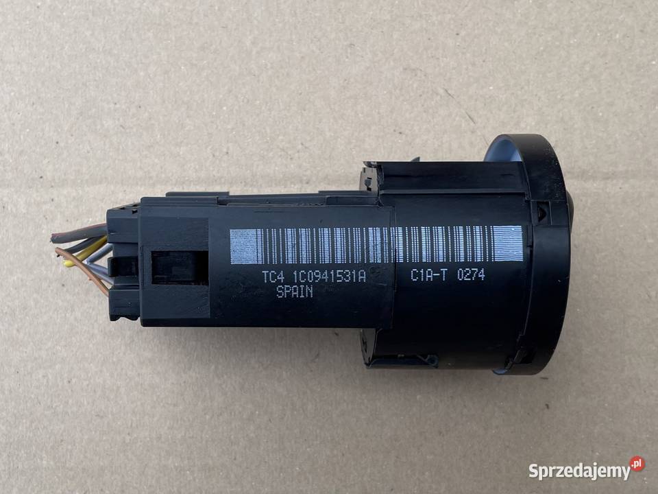 1C0941531 włącznik świateł vw golf 4 IV Panele sterowania, przełączniki Szczecin