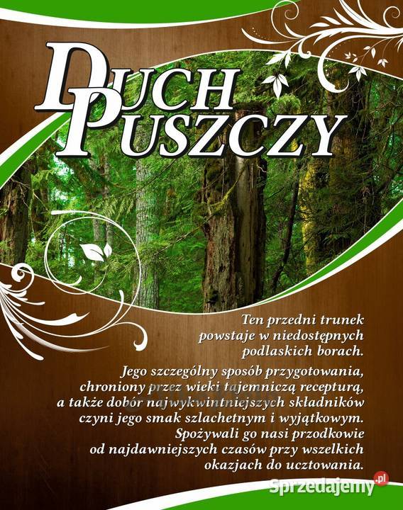 Etykieta Duch Puszczy 100 Sklep