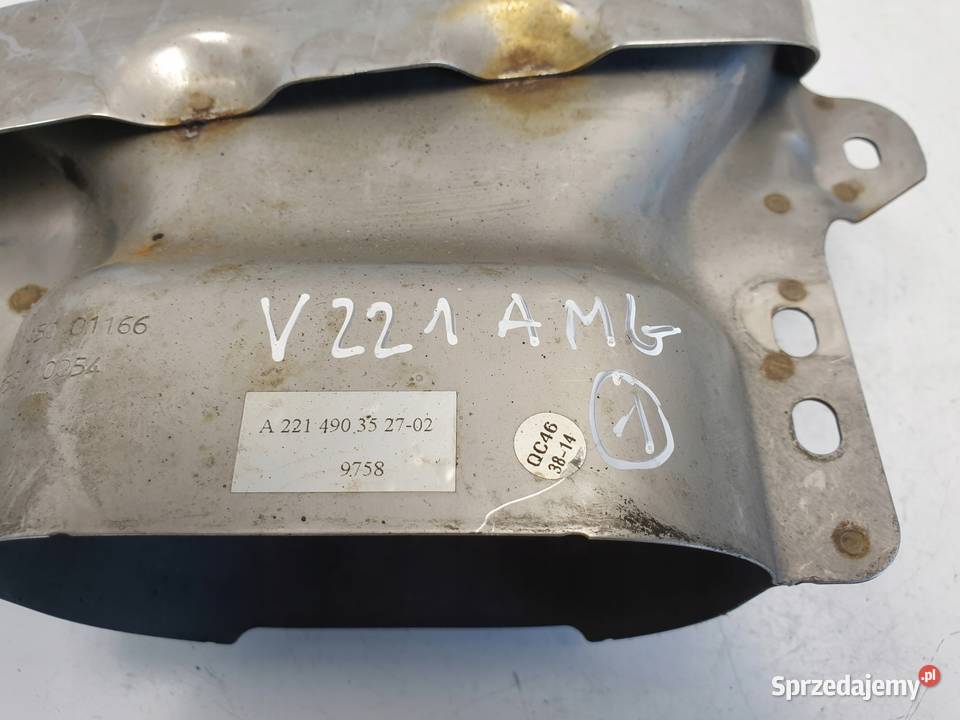 Mercedes W221 amg KOŃCÓWKA TŁUMIKA wydechu lubelskie