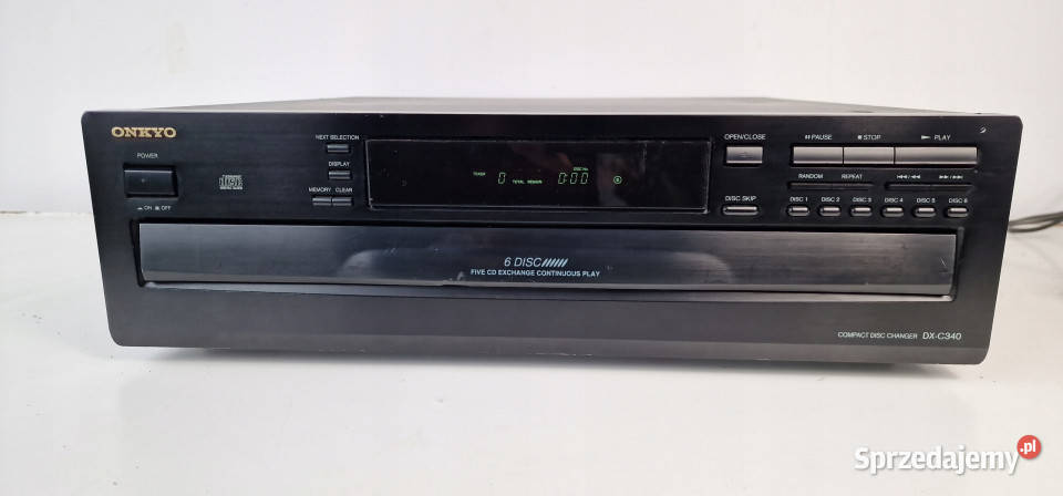 ONKYO DXC340 zmieniarka 6 cd DX C340 CD player Międzychód
