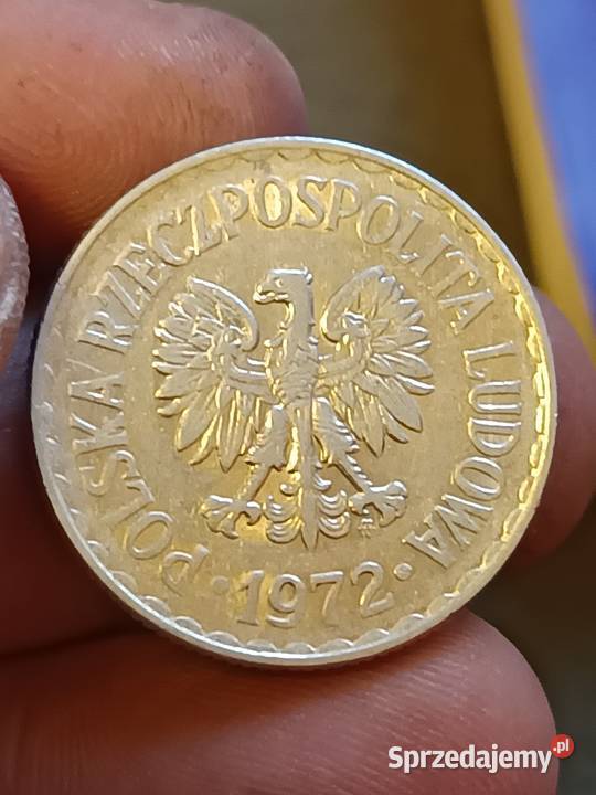 Sprzedam monete 1 zloty 1972 vvv Numizmatyka Chełm