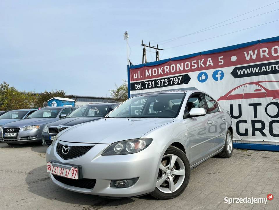 Mazda 3 16 Benzyna 2005 Klimatyzacja Elektryka Wrocław