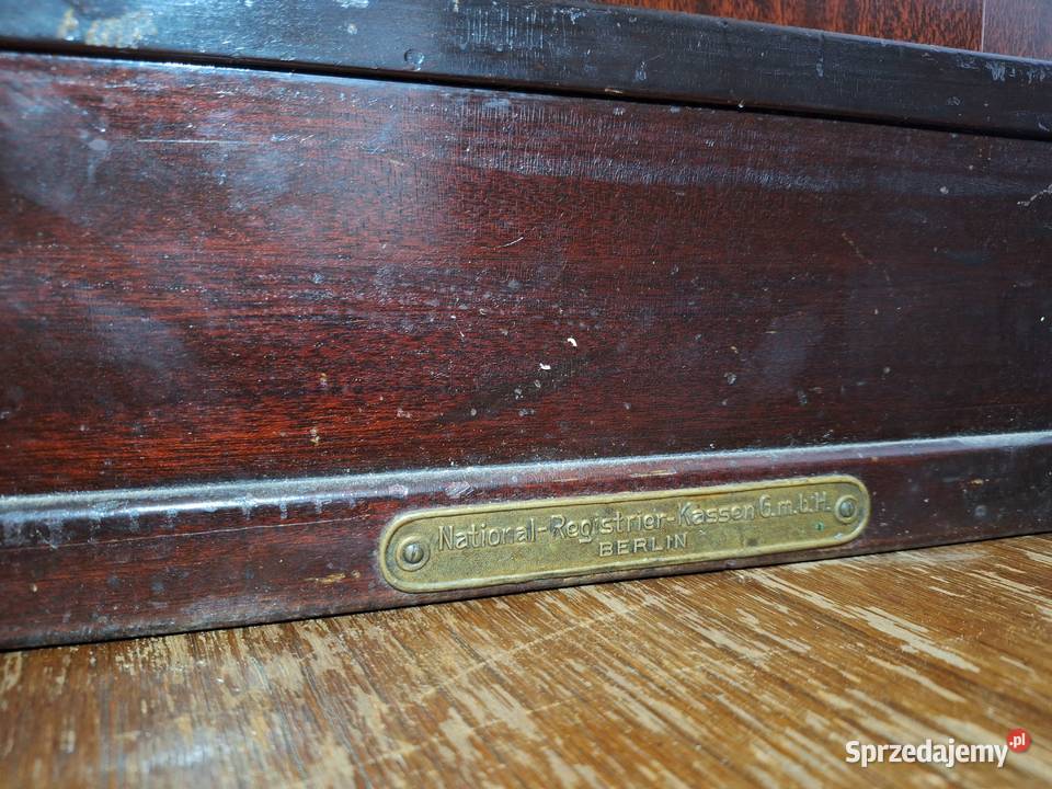 Zabytkowa metalowa kasa fiskalna narodowa lata Tarnów