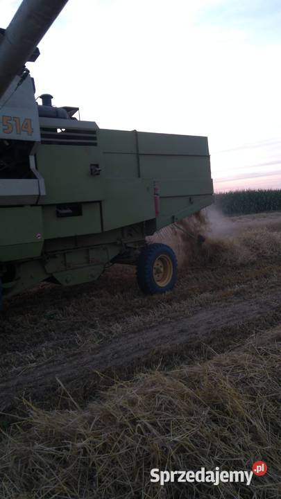 Kombajn zbożowy fortschritt E 514 uszkodzony Miechów