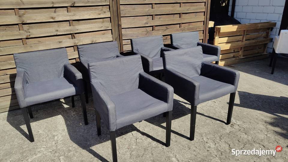 Krzesło IKEA Nils zdejmowane pokrowce Dostępne 6 Warszawa sprzedam