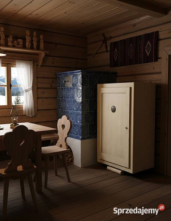 Szafa Chlebowa ze Szklanymi Pojemnikami na Marki