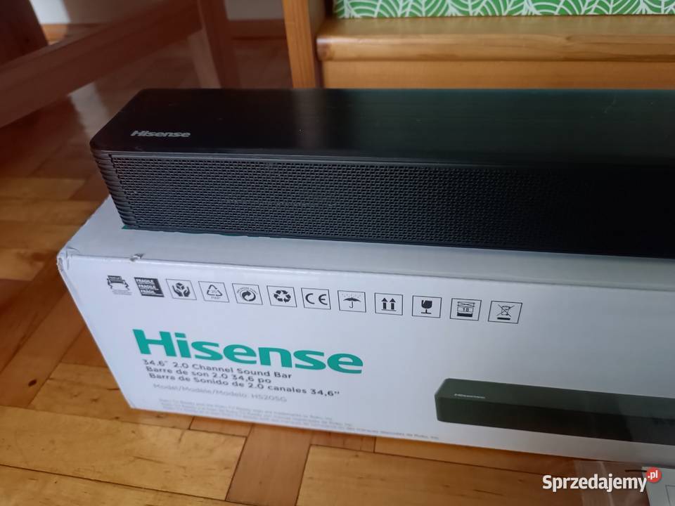 Soundbar HISENSE HS205G 120 W 20kanałowy HDMI Libiąż