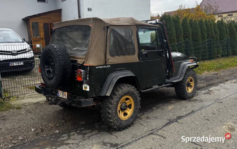Jeep Wrangler Jeep Wrangler YJ 4x4 offroad nieuszkodzony Świebodzice