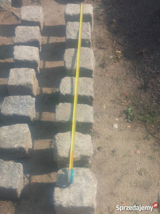 Kostka granitowa szara 1720 Używana Najtaniej Żary sprzedam