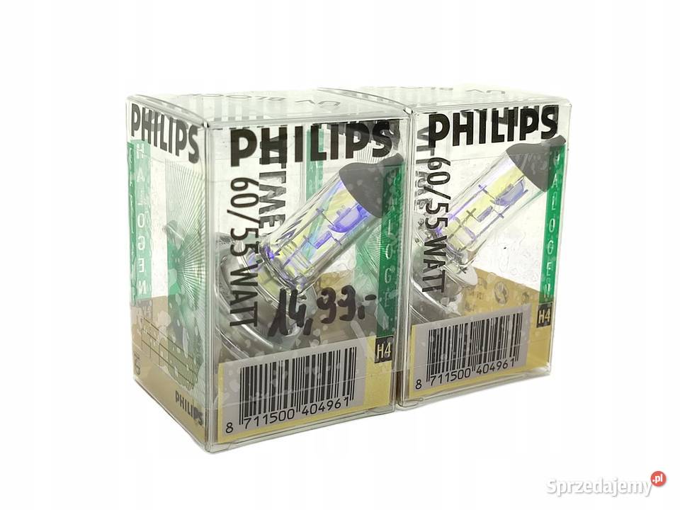 ŻARÓWKA KOMPLET 2 PHILIPS H4 12V 6055W P43T sprzedam