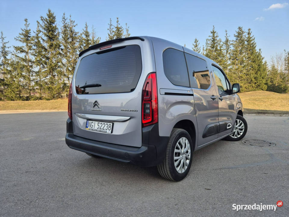 Citroen Berlingo Feel 12 Turbo 110 III 2018 przyciemniane szyby Giżycko