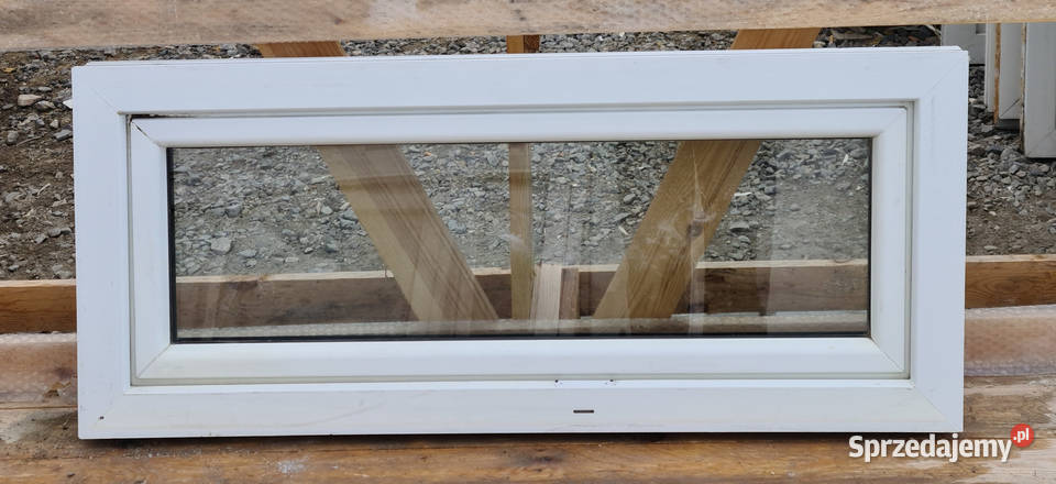 OKNA KacprzaK 121X52 OKNO Używane Plastikowe PCV Okna ścienne Lublin