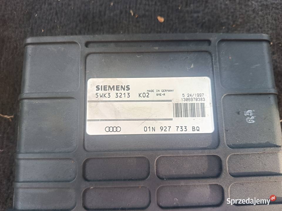 Sterownik Skrzyni Biegów 01N 927 733 BQ Audi A4 Myszków sprzedam