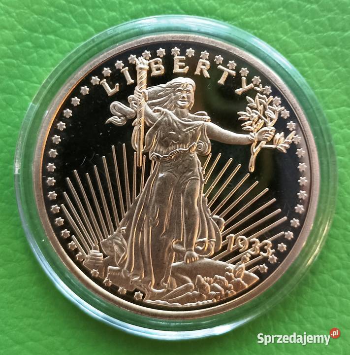Moneta Liberty Bogini Wolności USA 1933 ZŁOTO Sosnowiec