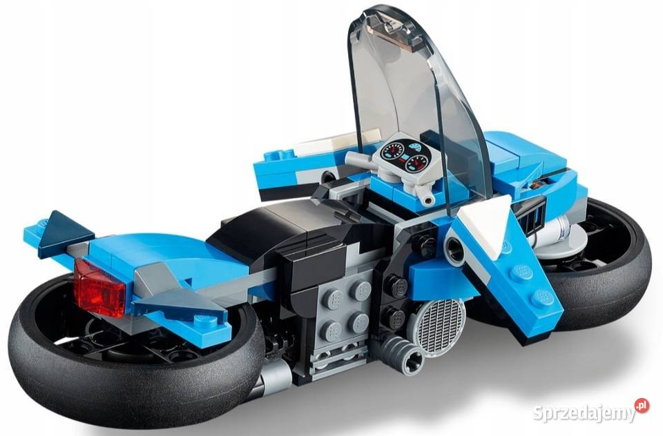 LEGO Creator 3 w 1 Supermotocykl śląskie Mikołów
