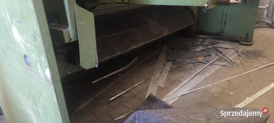 Maszyna przemysłowa Maszyna Gilotyna mechaniczna Bolesławiec