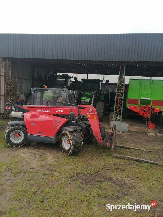 Ładowarka teleskopowa thaler miniładowarka podlaskie Dobrzyniewo Duże sprzedam