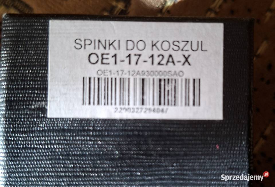 spinki do mankietów Dodatki Warszawa sprzedam