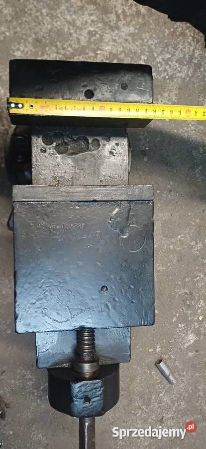 Imadło maszynowe uchylnoobrotowe 160 mm Świdnica sprzedam