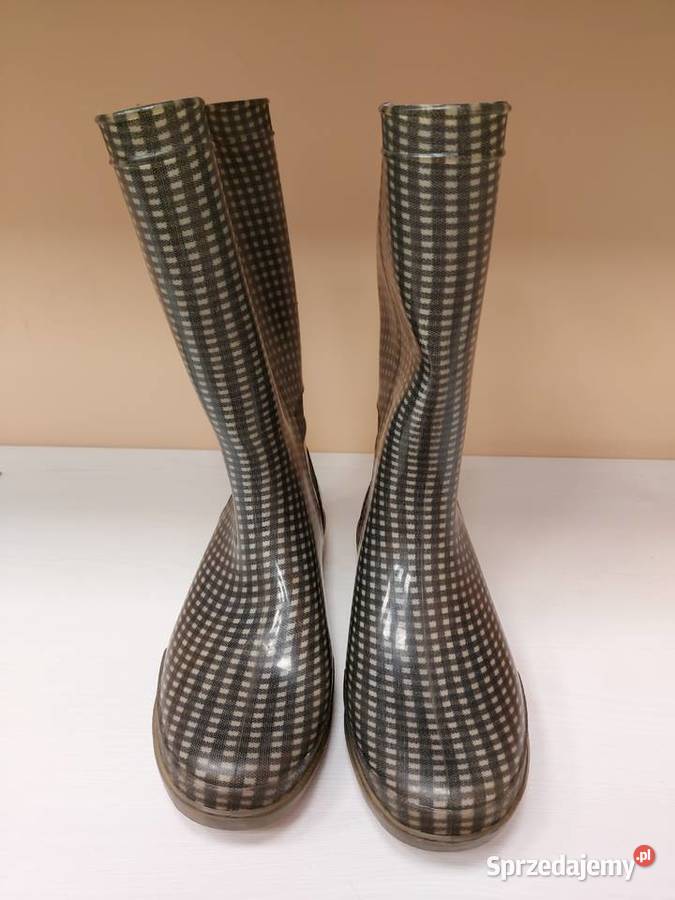 Kalosze popielate Moda i Styl Bydgoszcz