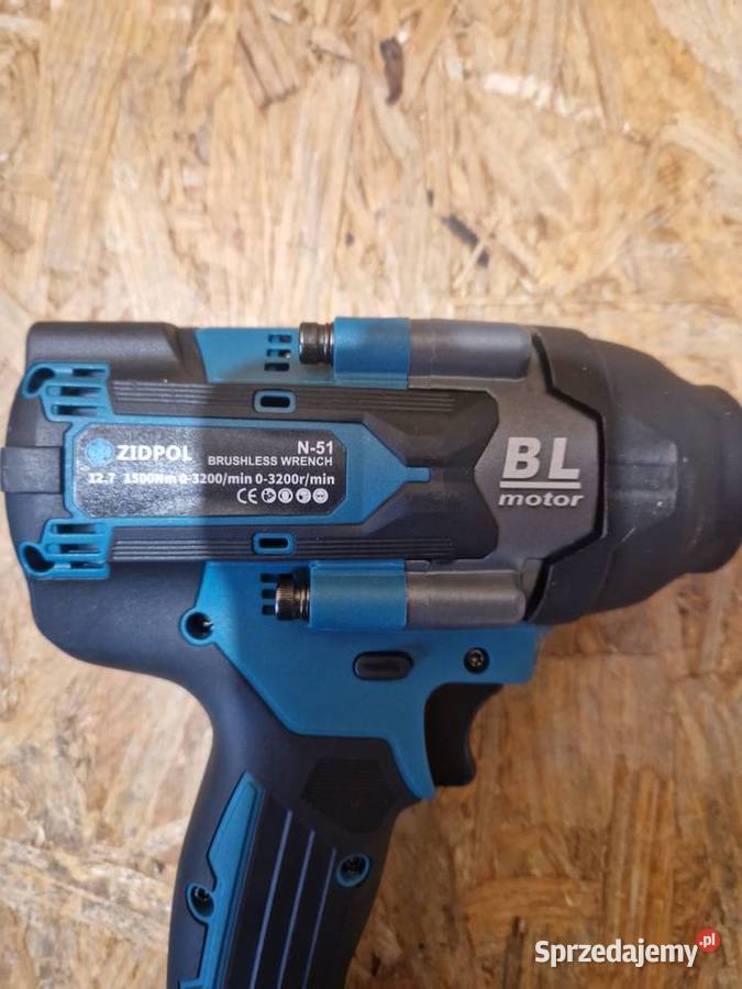Klucz udarowy 1500Nm Zidpol N51 2xAKU 48V 60 ah Głogowa