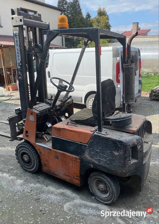 Wózek widlowy DV 1661 Balkancar bułgar perkins diesel