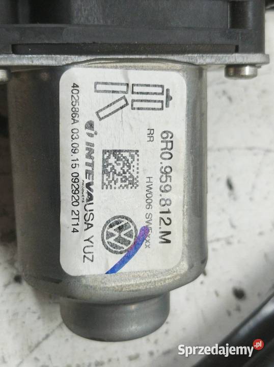 MECHANIZM SZYBY PRAWY TYŁ 5C6839462D 6R0959812M