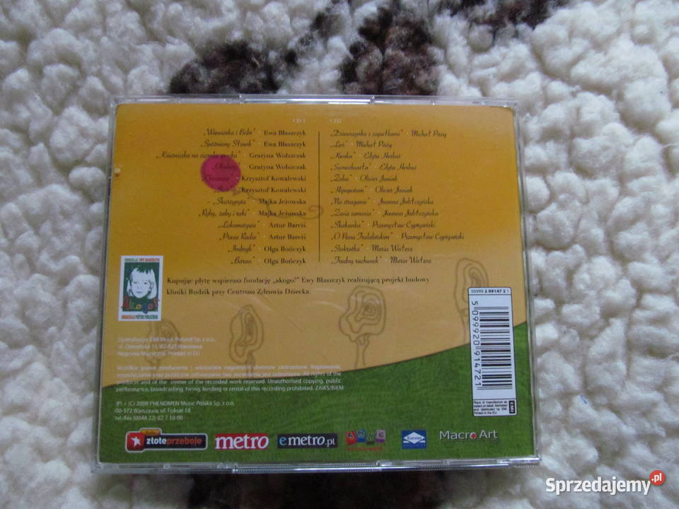 Bajki i Baśnie część 1 2 płyty cd lubelskie Lublin