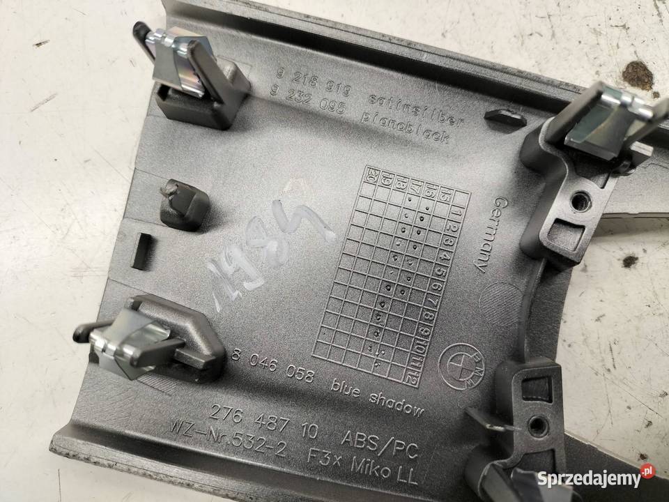 OSŁONA TUNELU DEKOR KOMPLET F30 8046058 9323675 świętokrzyskie