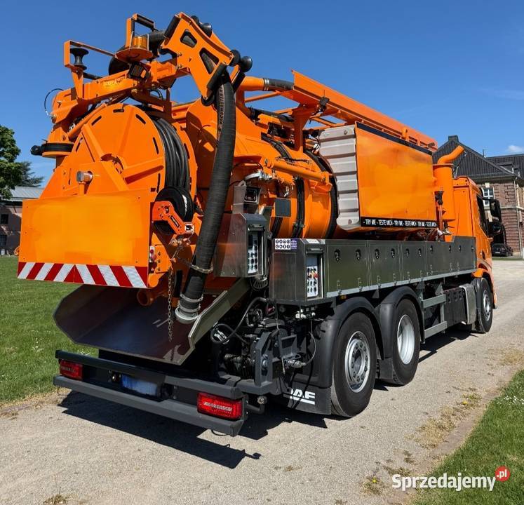 DAF do czyszczenia kanalizacji wuko beczka 1000km Specjalne Brzechów sprzedam