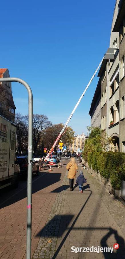 Drabina dekarska budowlana paus winda meblowa Katowice